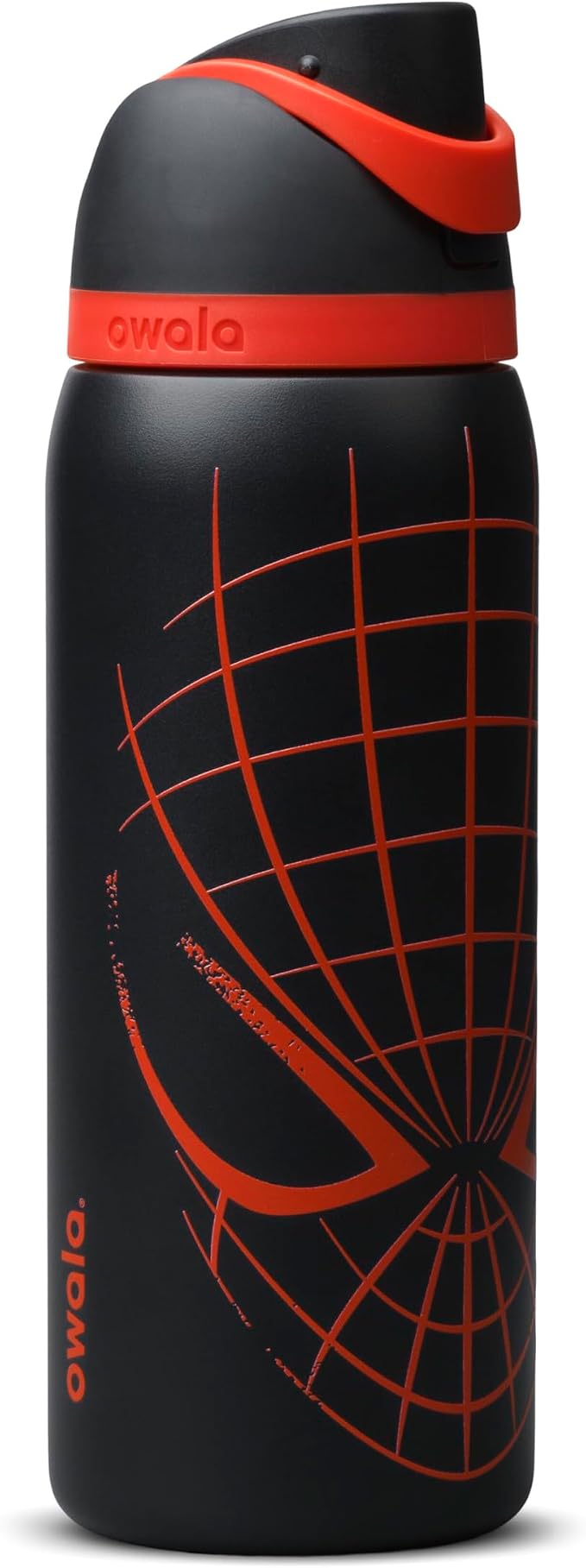 Owala Spiderman FreeSip Insulated Stainless Steel Water Bottle with Straw for Sports, Travel, and School BPA-Free Sports Water Bottle, 32 oz, Night Watch444444444